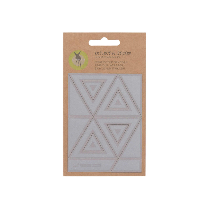Lässig: naklejki odblaskowe trójkąty Reflective Sticker Triangles - Noski Noski