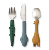 Liewood: sztućce dla dzieci Tove Cutlery Set - Noski Noski