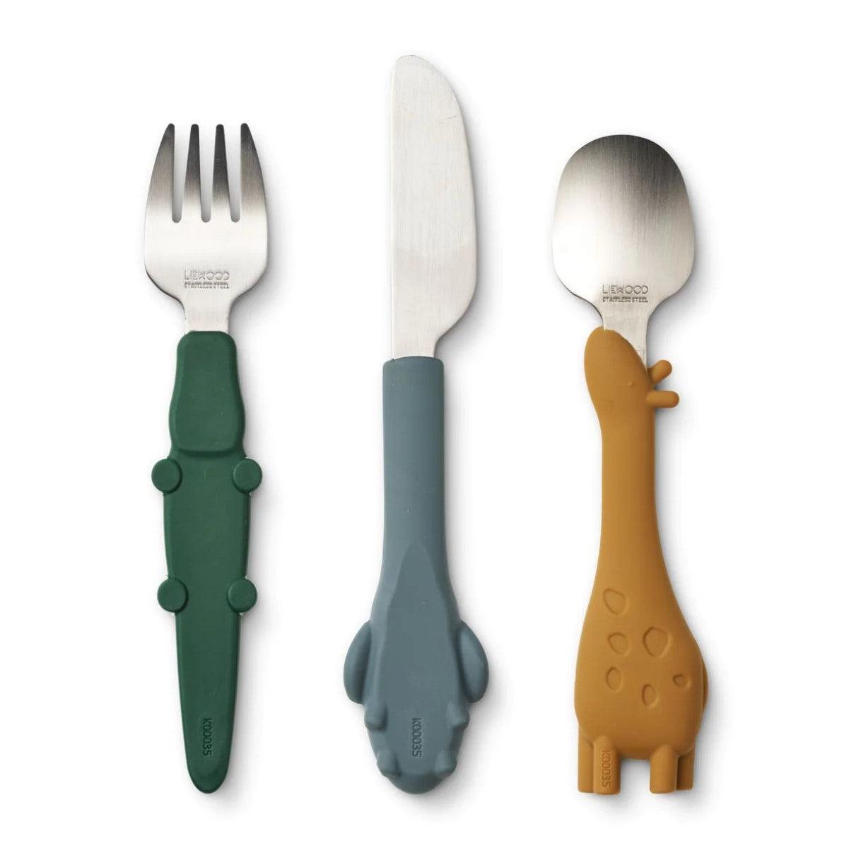 Liewood: sztućce dla dzieci Tove Cutlery Set - Noski Noski