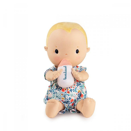 Mięciutka lalka bobas Lilliputiens Billie, idealna do przytulania i wspólnych zabaw, wykonana z delikatnych materiałów.
