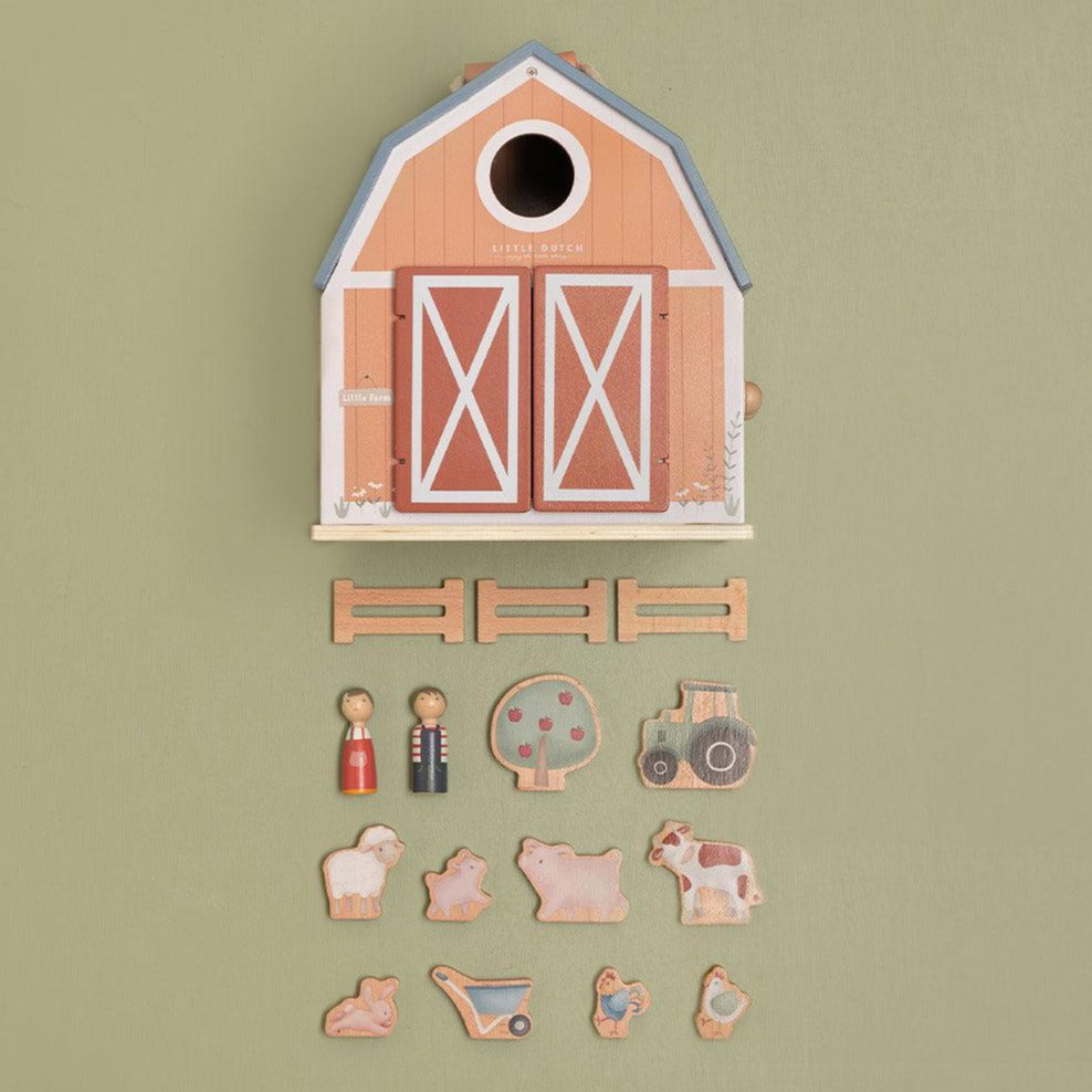 Little Dutch: drewniany domek stodoła Portable Farmhouse Little Farm