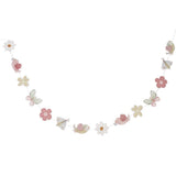 Little Dutch: kartonowa girlanda dekoracyjna Flowers & Butterflies - Noski Noski