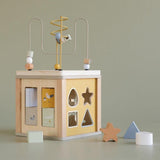 Little Dutch: kostka edukacyjna Wooden Activity Cube Little Goose - Noski Noski