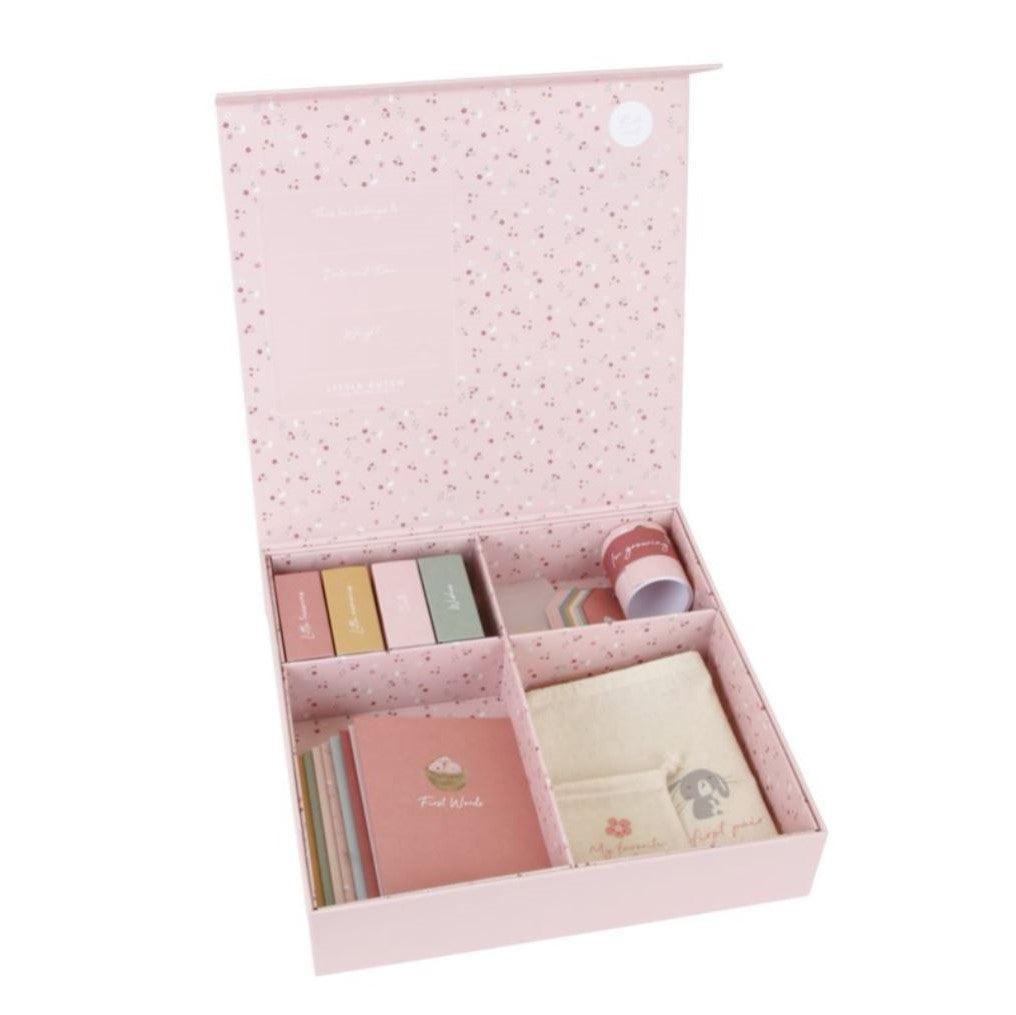 Little Dutch: pamiątkowe pudełko dziecka Memory Box Flowers & Butterflies - Noski Noski