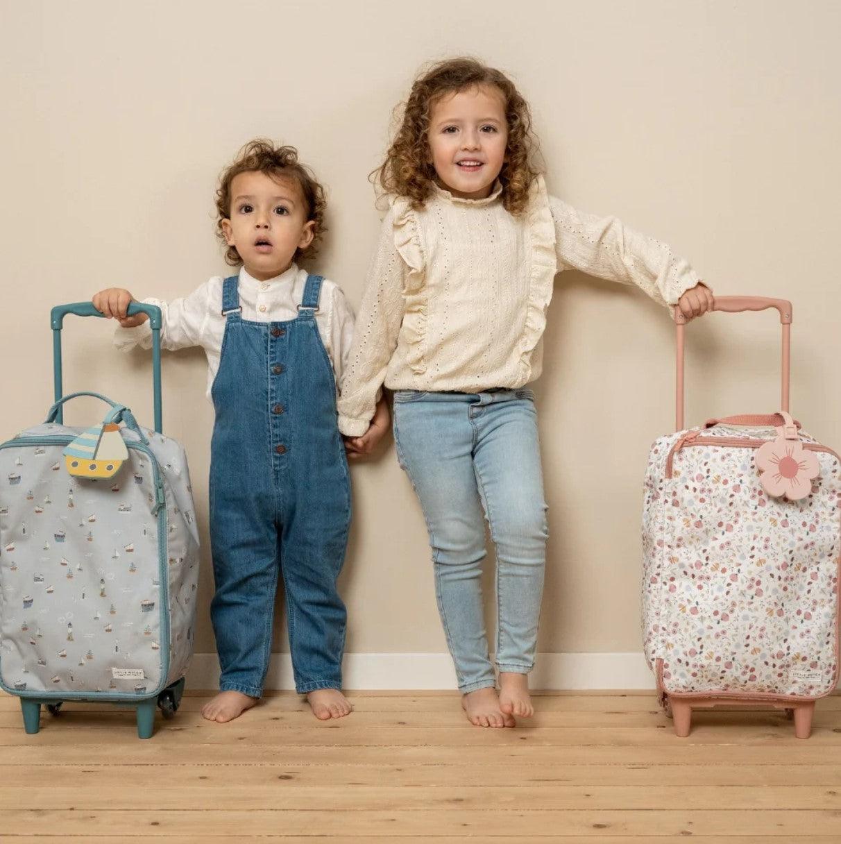 Little Dutch: walizka dziecięca Sailors Bay Blue - Noski Noski