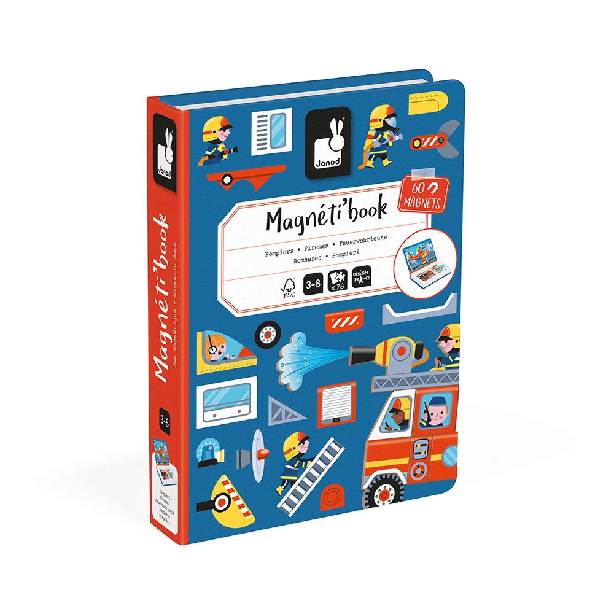 Janod: Magnetic magnetic puzzle Magnetibook