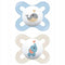 MAM Baby: smoczek Start Silky Better Together 0-2 M 2 szt. - Noski Noski