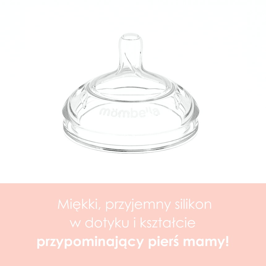 Mombella: butelka antykolkowa Ivory PPSU 300 ml - Noski Noski