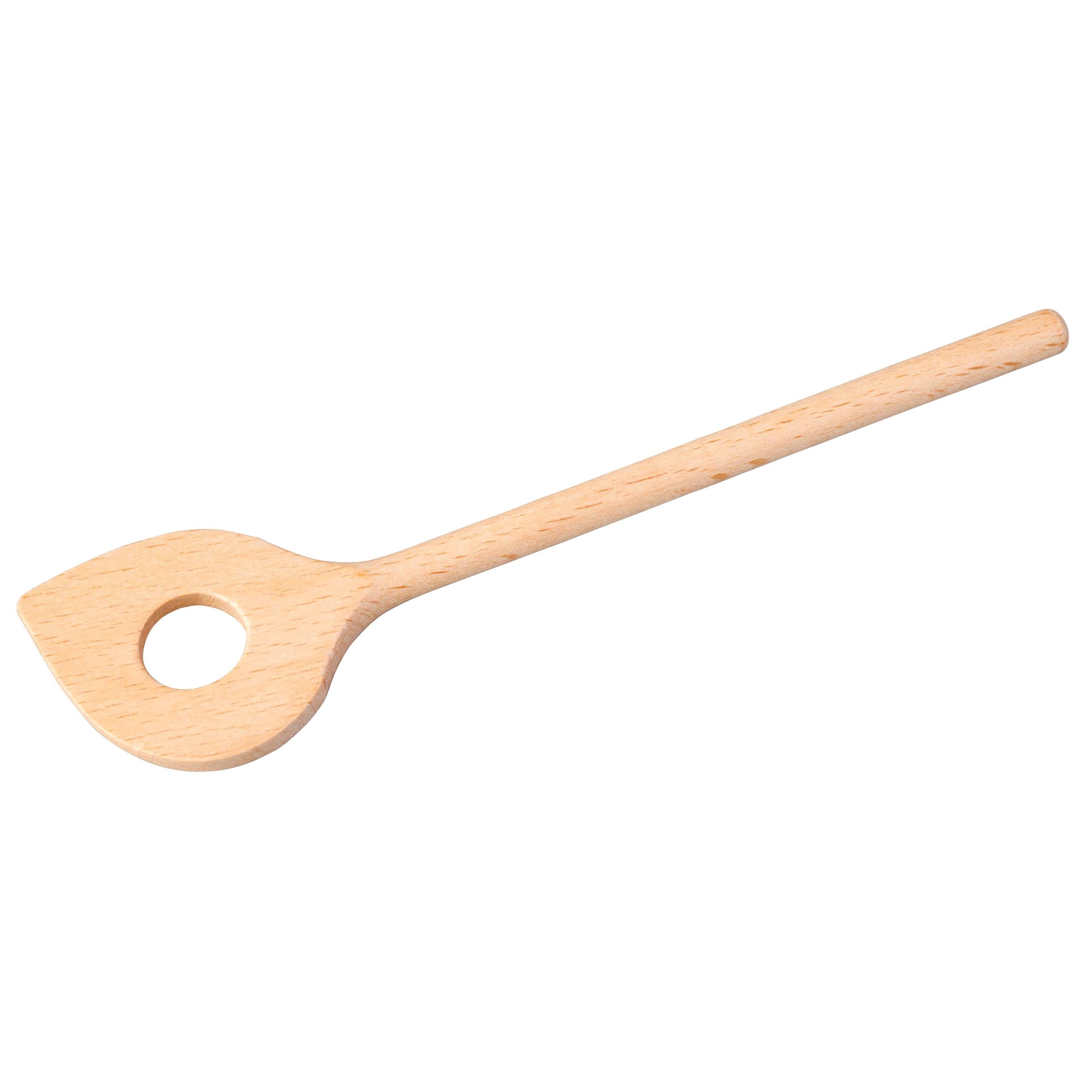 Nienhuis Montessori: drewniana łyżka Cooking Spoon With Hole - Noski Noski