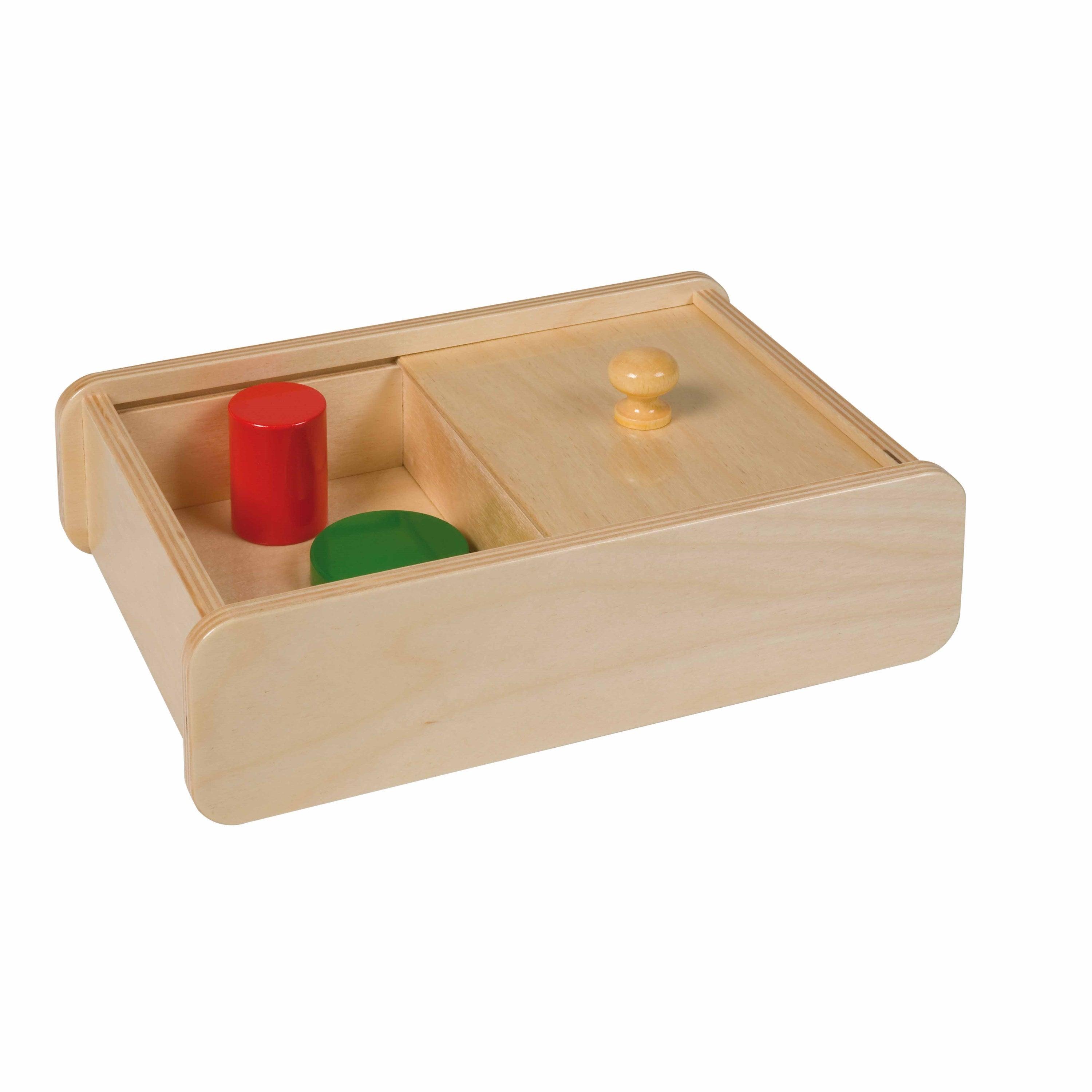 Nienhuis Montessori: pudełko Box With Sliding Lid - Noski Noski
