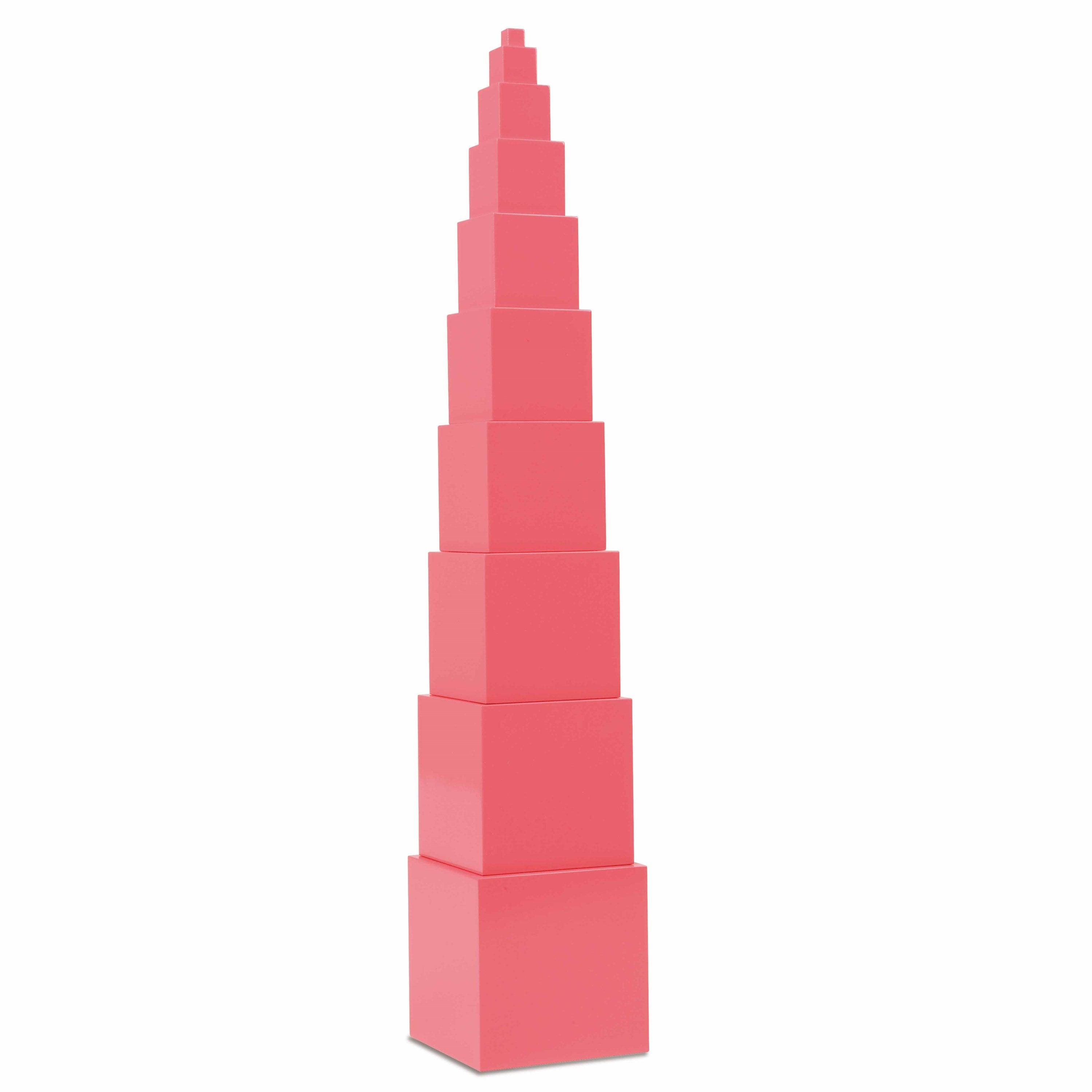 Nienhuis Montessori: różowa wieża The Pink Tower - Noski Noski