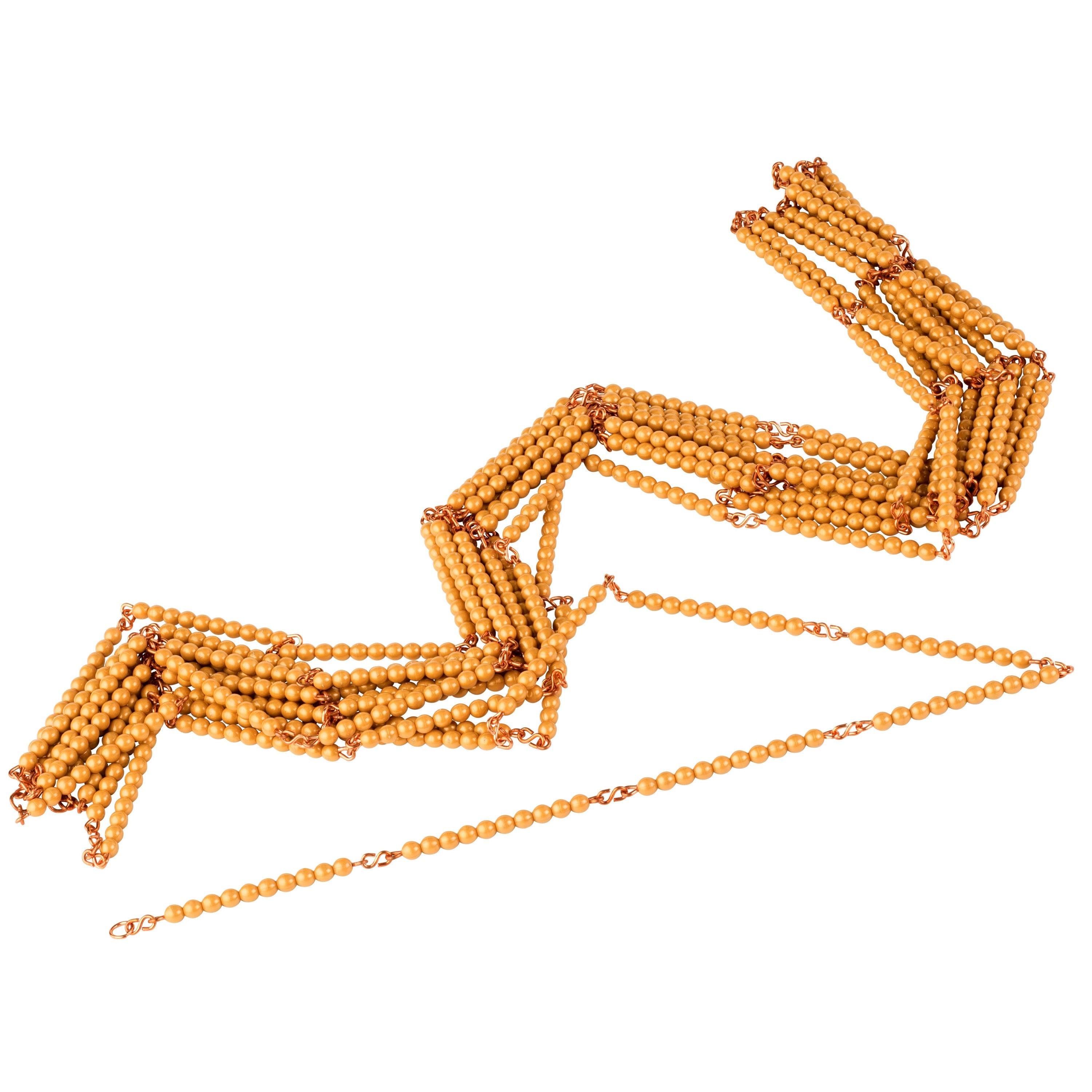 Nienhuis Montessori: złoty łańcuszek Golden Bead Chain Of 1000 - Noski Noski