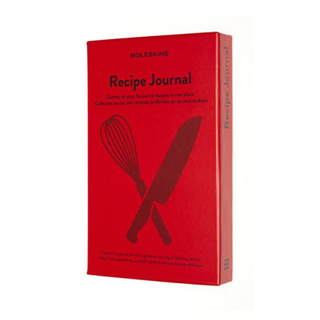 Przepiśnik Moleskine Passion Journal – 400 stron na Twoje ulubione receptury, eleganckie etui, idealny zeszyt na przepisy.