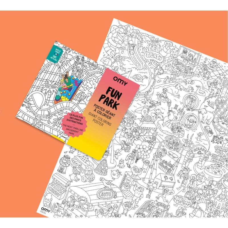 OMY: gigantyczna kolorowanka Park Rozrywki - Noski Noski