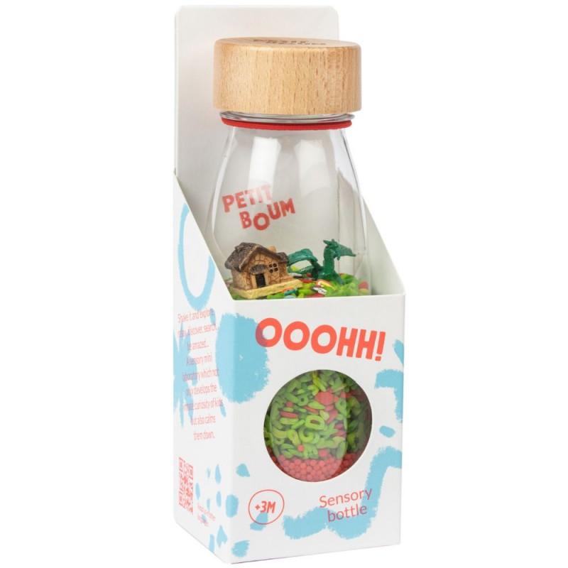 Petit Boum: butelka sensoryczna do obserwacji Smok - Noski Noski
