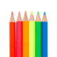 Ooly: neonowe kredki Jumbo Brights 6 kolorów - Noski Noski