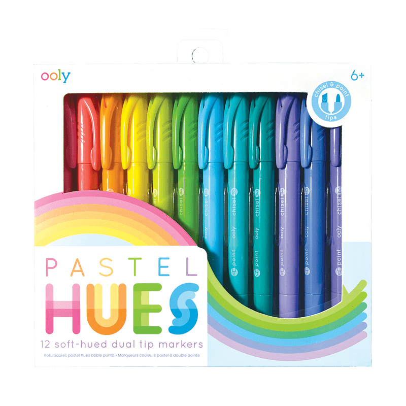 Ooly: pastelowe flamastry Pastel Hues - Noski Noski