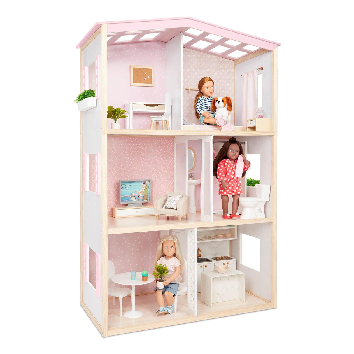 Our Generation: 3-piętrowy dom dla lalek Sweet Home - Noski Noski