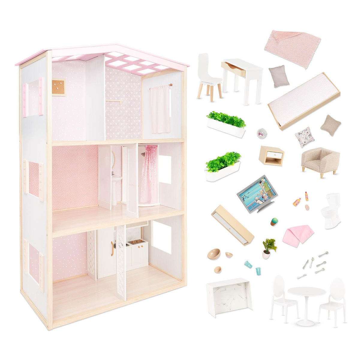 Our Generation: 3-piętrowy dom dla lalek Sweet Home - Noski Noski