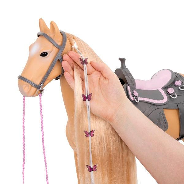 Our Generation: duży koń dla lalki Palomino 46 cm - Noski Noski