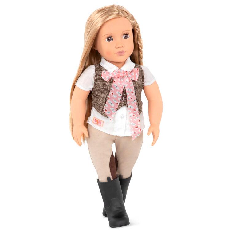 Our Generation: lalka dżokejka Leah 46 cm - Noski Noski