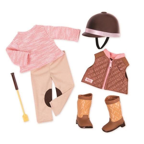Our Generation: ubranko dla lalki dżokejka Riding in Style - Noski Noski
