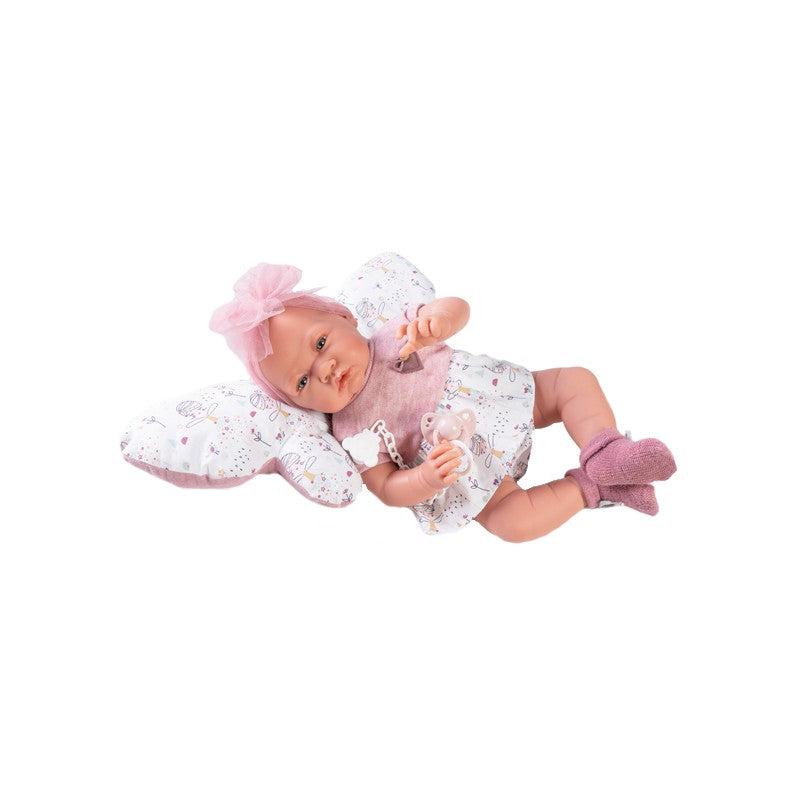 Lalka Antonio Juan Recien Nacida Reborn 33224, realistyczna hiszpańska lalka, idealna do radosnej zabawy dla dzieci.