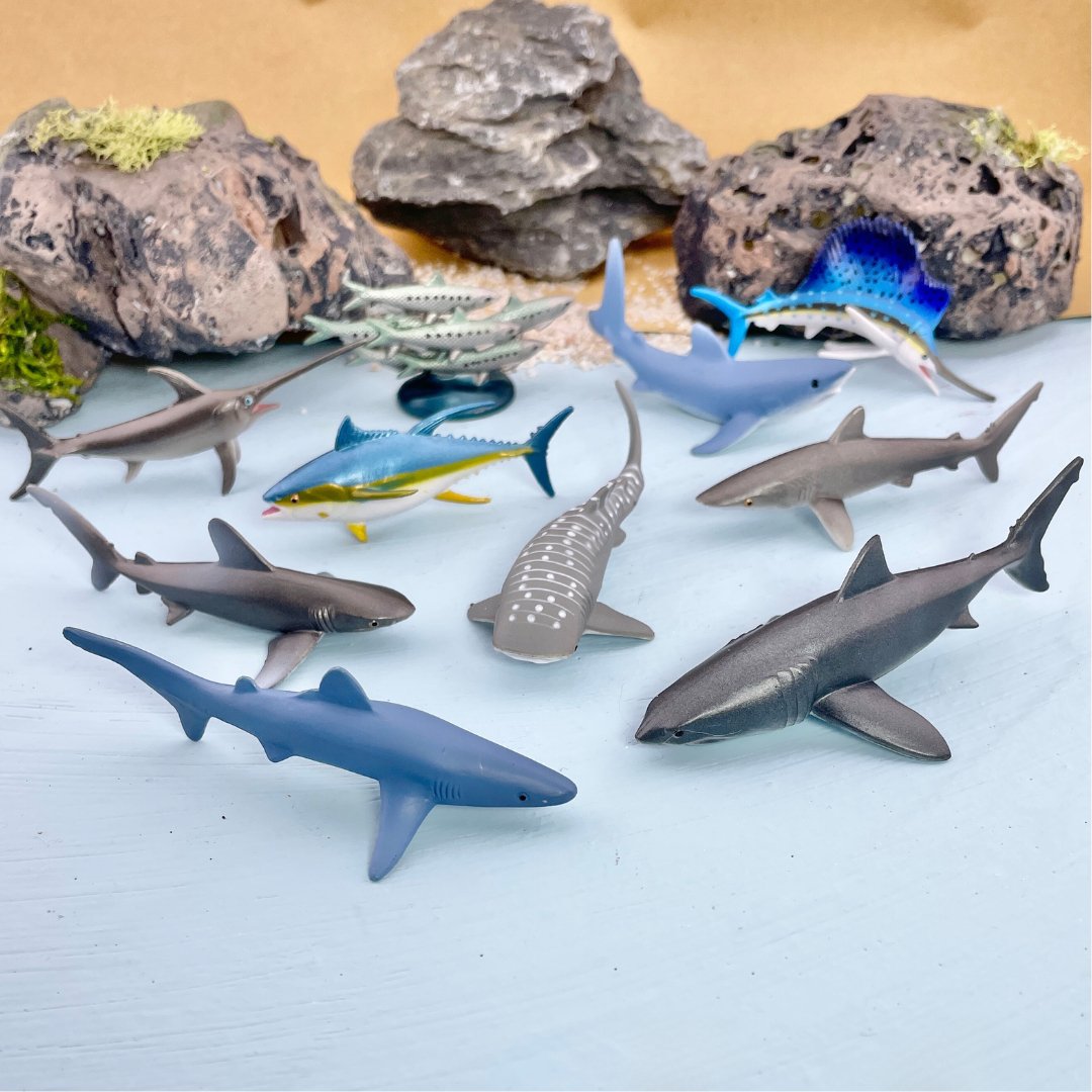 Safari Ltd: figurines in the Tuba fish pelagic fish toob 10 pcs.