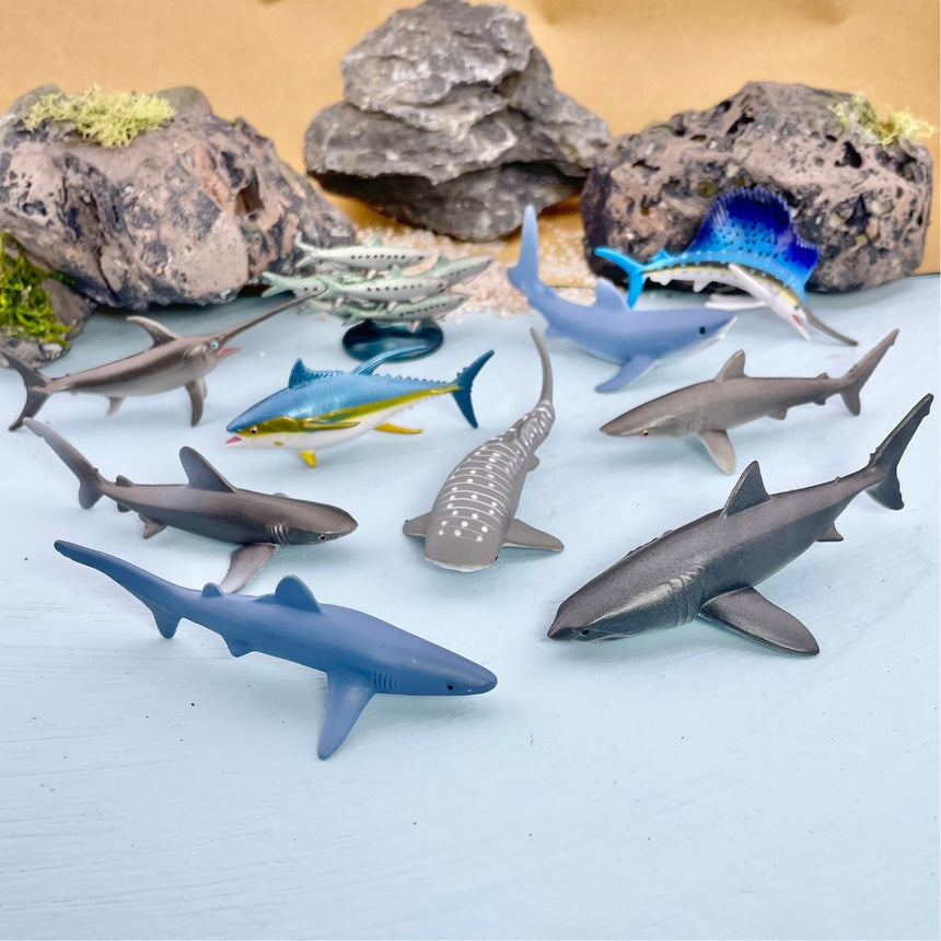 Safari Ltd: figurki w tubie Ryby Pelagic Fish Toob 10 szt.