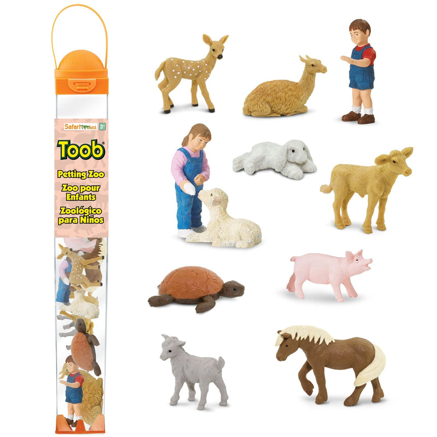 Safari Ltd: Figurines dans Tuba Small Animals Terping Zoo Toob 11 PCS.