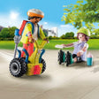 Zestaw Playmobil City Life Akcja ratunkowa - bohaterskie misje z ratownikiem na segwayu!