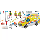 Playmobil: karetka pogotowia ze światłem i dźwiękiem City Life