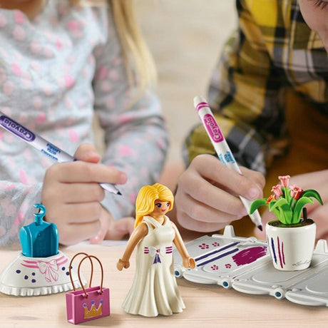 Playmobil: butik z ubraniami Color Playmobil x Crayola