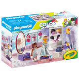 Playmobil: zestaw do projektowania mody Color Playmobil x Crayola