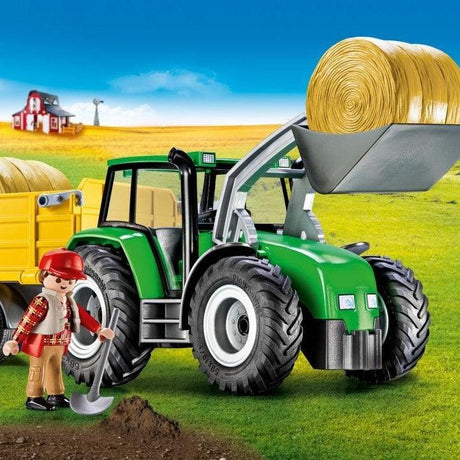 Playmobil: duży traktor z przyczepą Country - Noski Noski