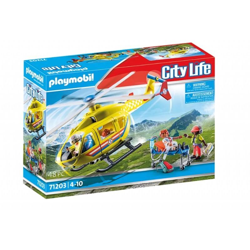 Playmobil: helikopter ratunkowy City Life - Noski Noski