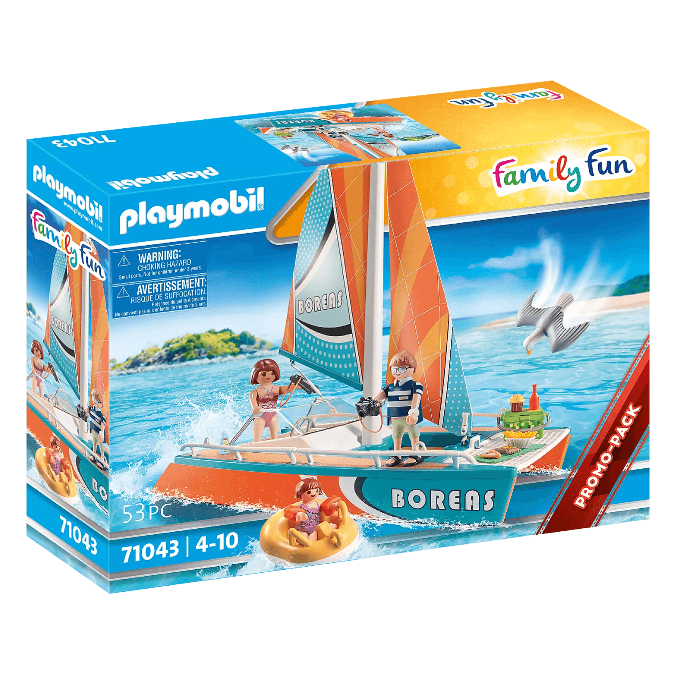 Playmobil: katamaran Family Fun - Noski Noski