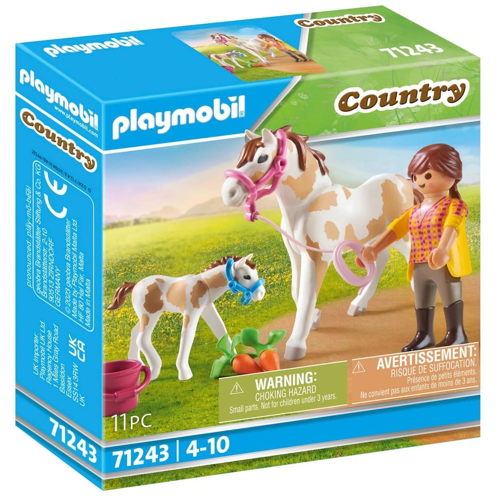 Playmobil: klacz ze źrebakiem Country - Noski Noski