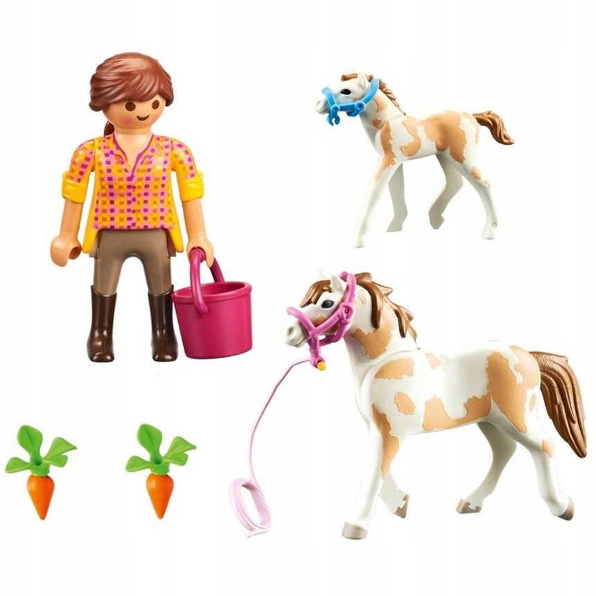 Playmobil: klacz ze źrebakiem Country - Noski Noski