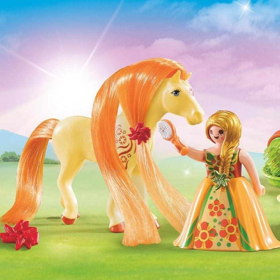 Playmobil: konik do czesania i księżniczka Sunny Princess - Noski Noski