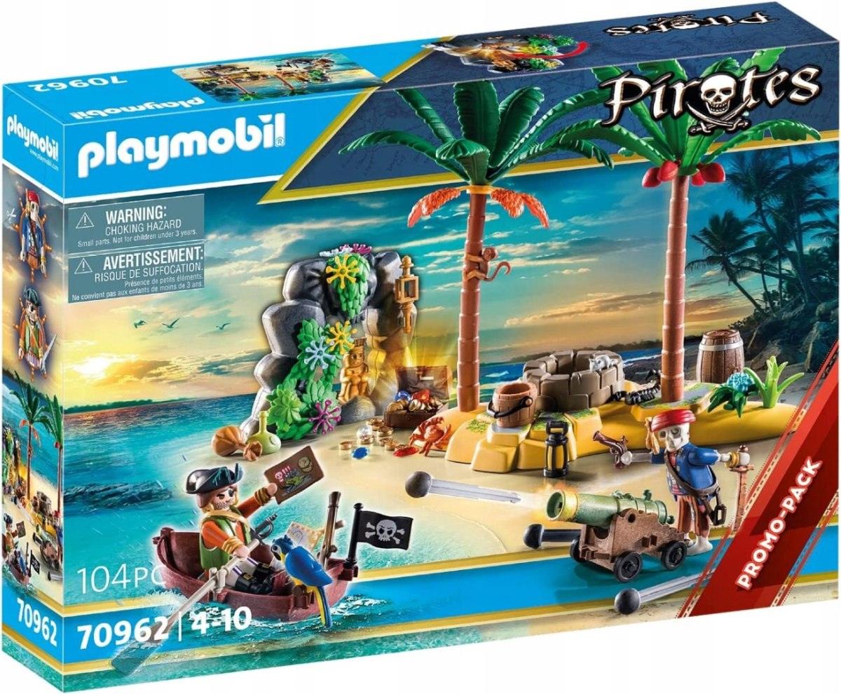Playmobil: piracka wyspa skarbów ze szkieletem Pirates - Noski Noski