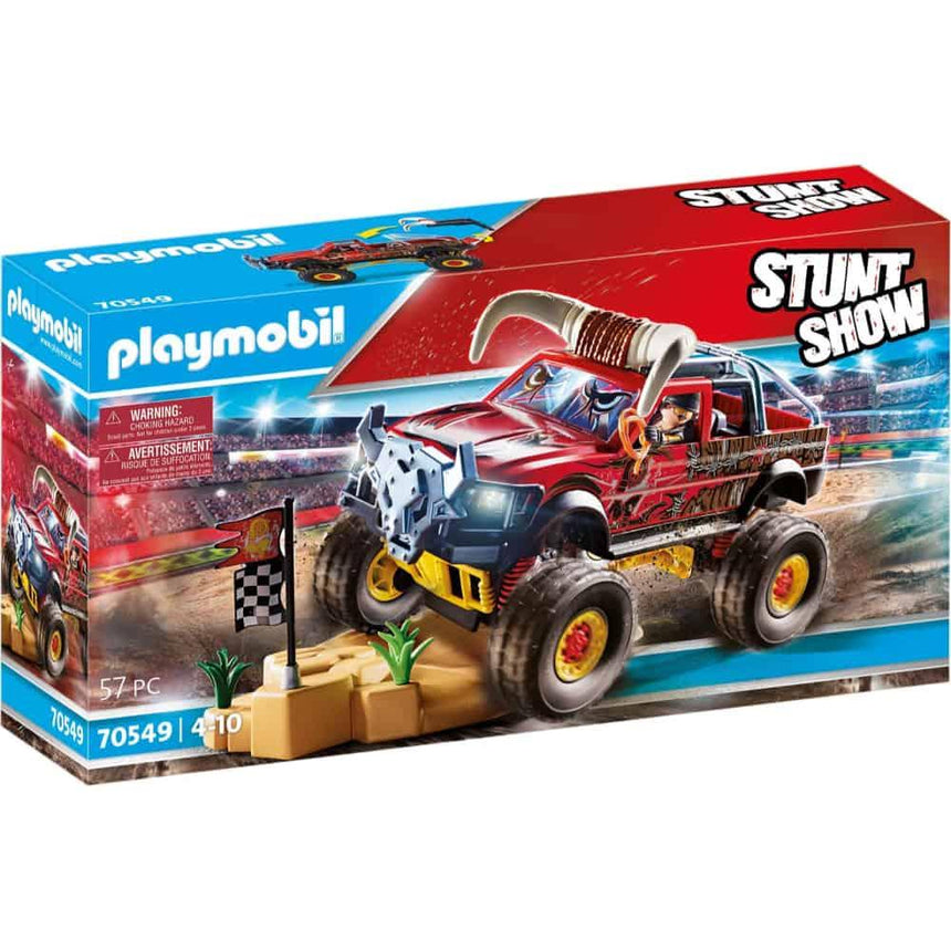 Playmobil: pokaz kaskaderski Monster Truck Rogacz Stuntshow - Noski Noski