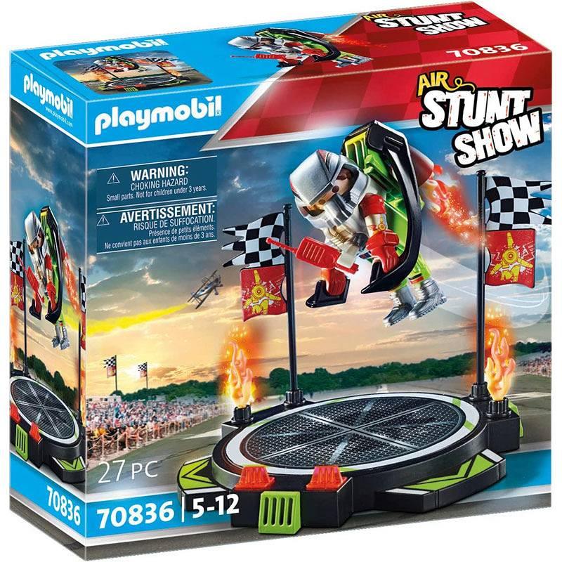 Playmobil: pokaz kaskaderski plecak odrzutowy Air Stuntshow - Noski Noski