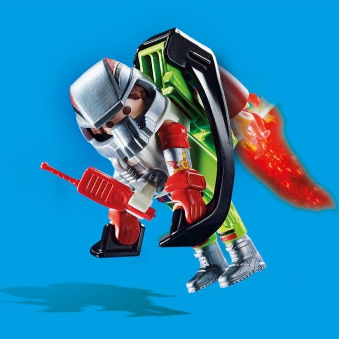 Playmobil: pokaz kaskaderski plecak odrzutowy Air Stuntshow - Noski Noski