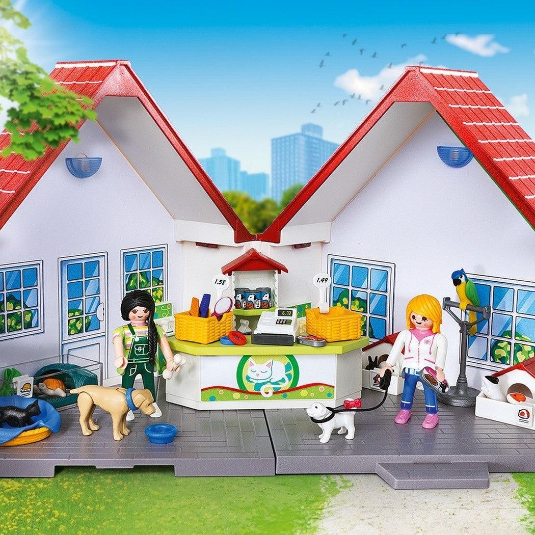 Playmobil: przenośny sklep zoologiczny City Life - Noski Noski