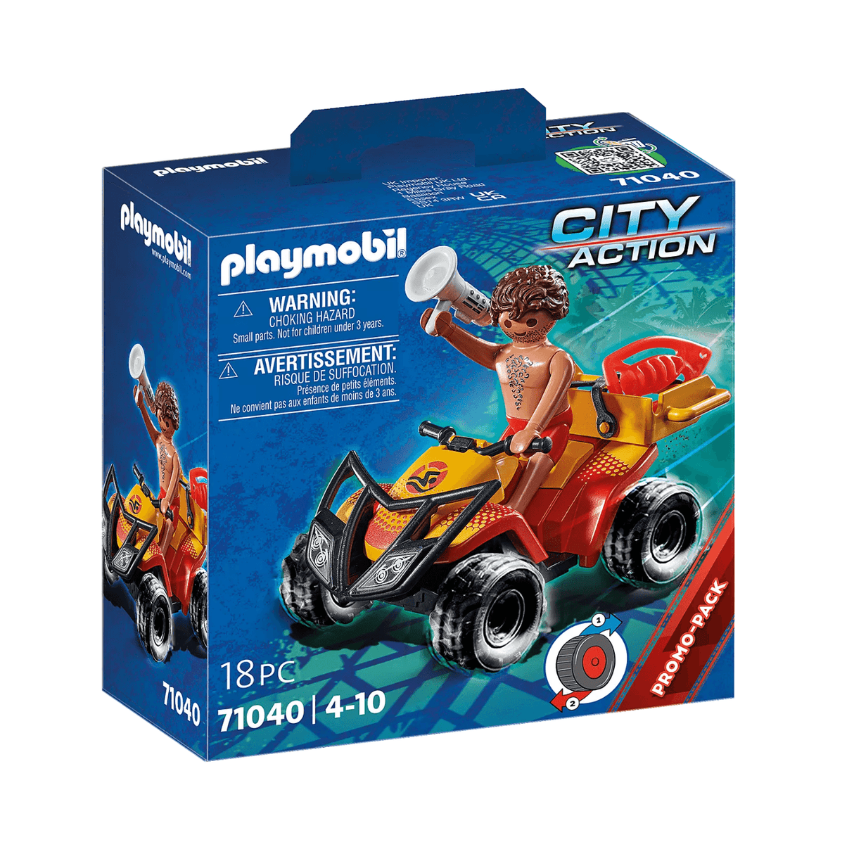 Playmobil: quad ratownika City Action - Noski Noski