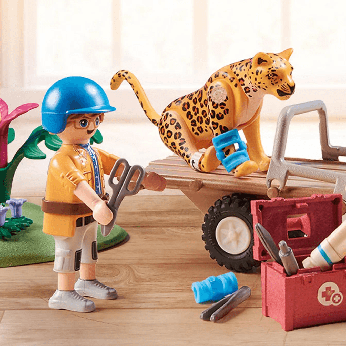 Playmobil: quad ratunkowy dla zwierząt Wiltopia - Noski Noski