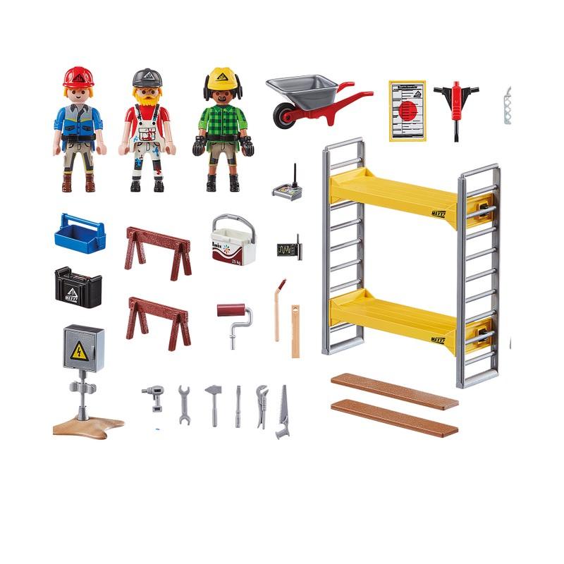 Playmobil: robotnicy z rusztowaniem City Action - Noski Noski
