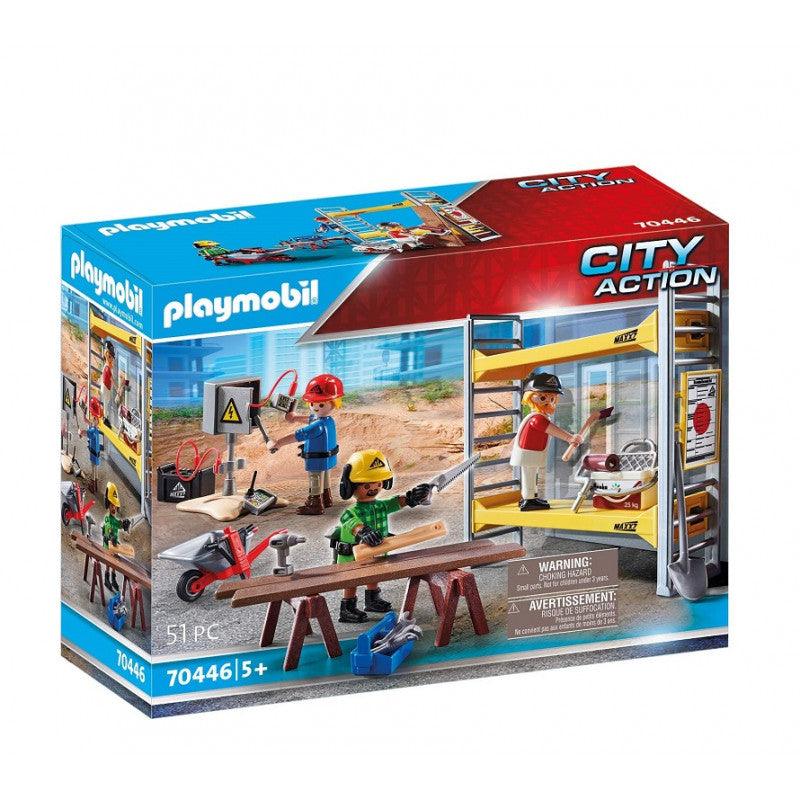 Playmobil: robotnicy z rusztowaniem City Action - Noski Noski