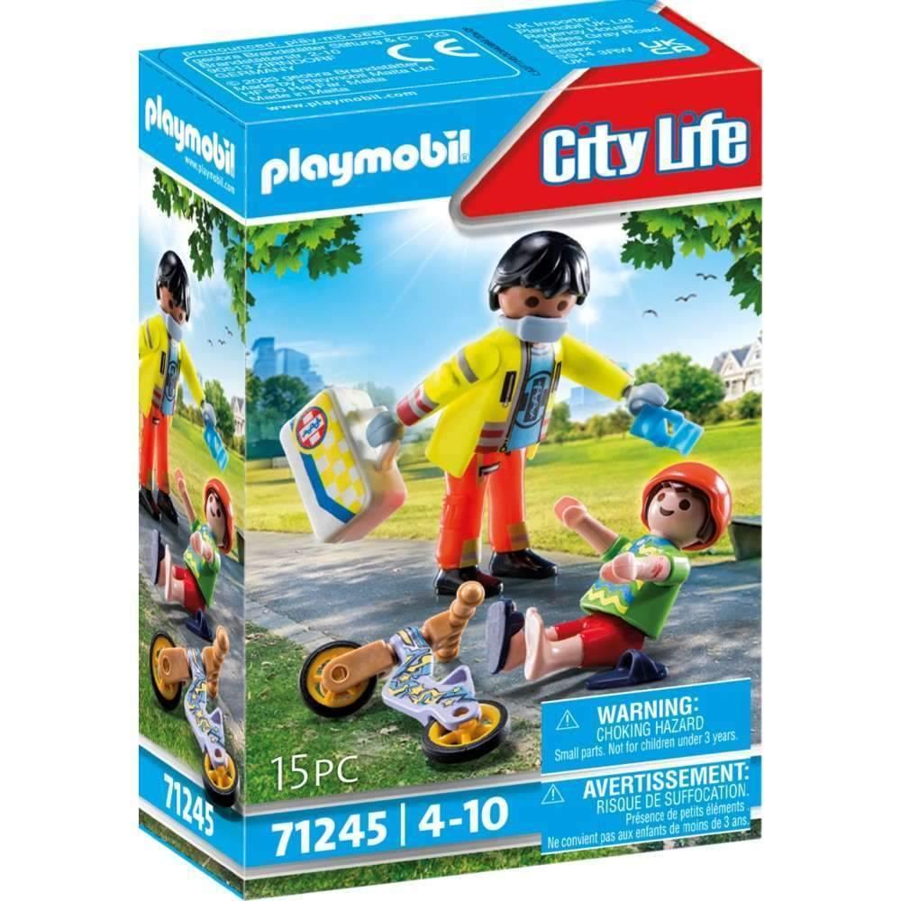 Playmobil: sanitariusz z pacjentem City Action - Noski Noski